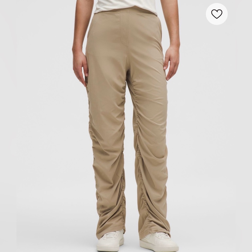 The North Face Cream Outdoor Hiking Straight Leg Trek Pants